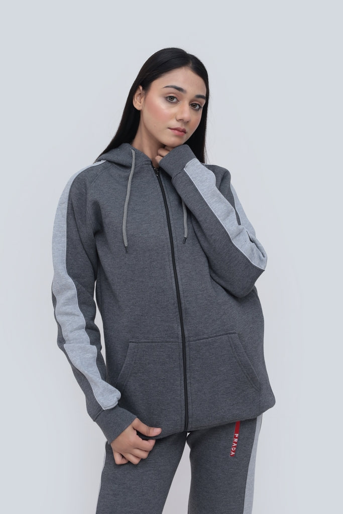 Panel Contrast Tracksuit - Unisex