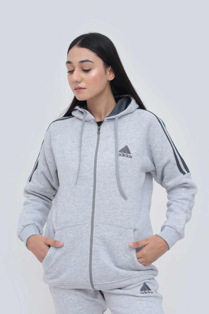 Striped Zip-Up Tracksuit - Unisex