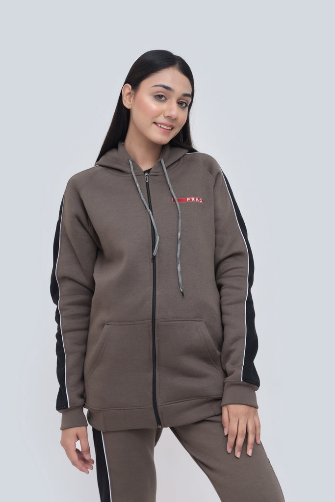 Panel Contrast Tracksuit - Unisex