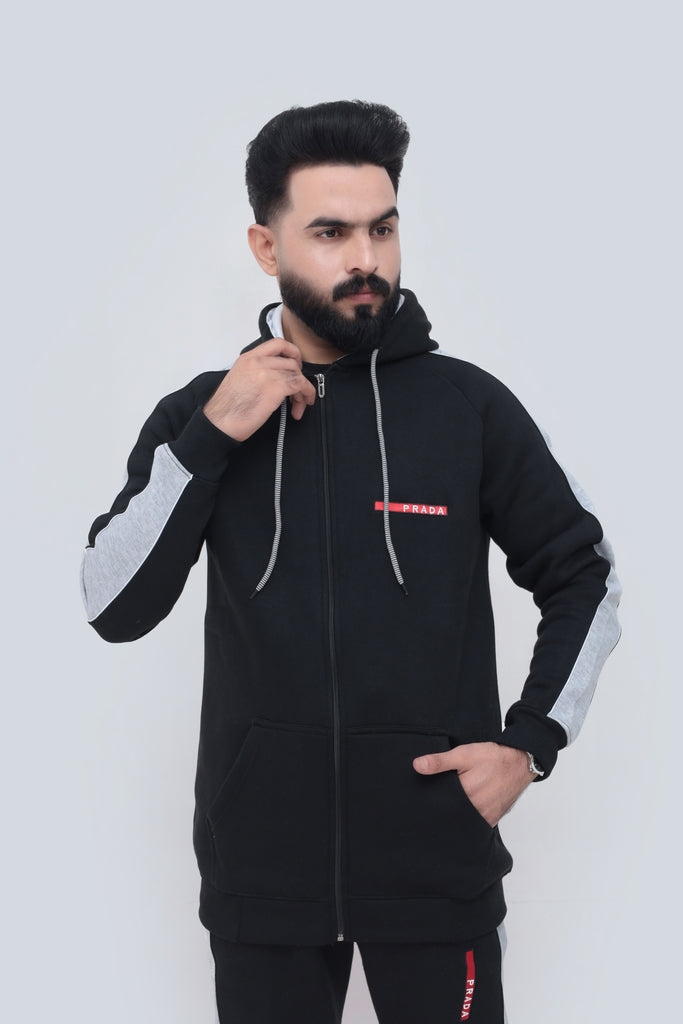 Panel Contrast Tracksuit - Unisex