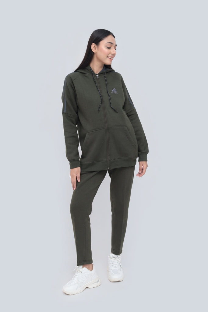 Striped Zip-Up Tracksuit - Unisex