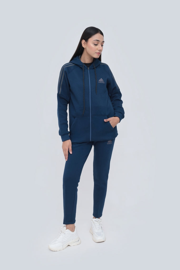 Striped Zip-Up Tracksuit - Unisex